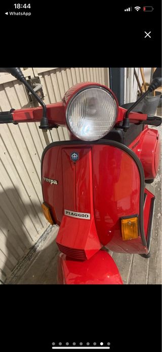 Vespa PK 125 S Roja