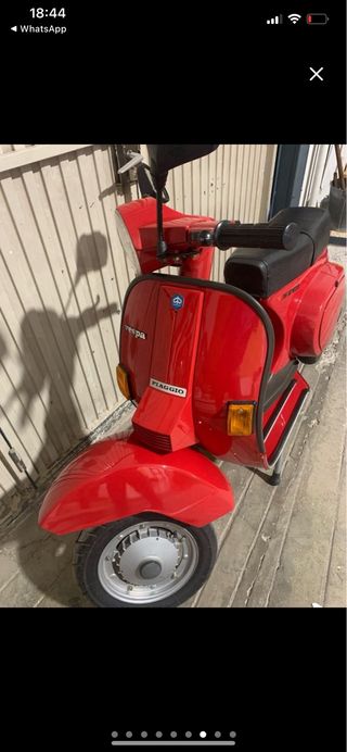 Vespa PK 125 S Roja
