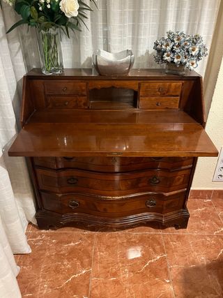 Buró Escritorio Madera Puerta Abatible