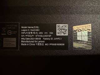 Lenovo Legion 5 15ACH6H Gaming Laptop