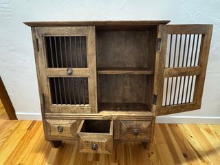 Armadio Portaspezie in Legno Rustico