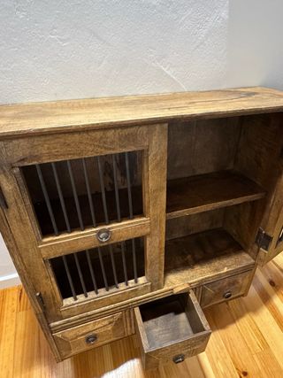 Armadio Portaspezie in Legno Rustico