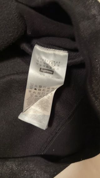 Sudadera Supreme x Maison Margiela MM6 Gris