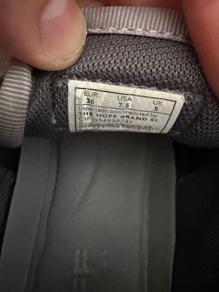 Zapatillas HOFF Mujer Beige/Gris