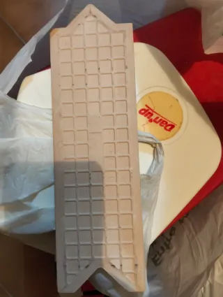 Azulejo decorativo floral y hojas