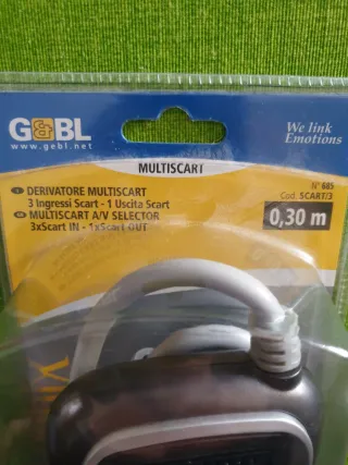 Presa Scart G&BL 3 uscite