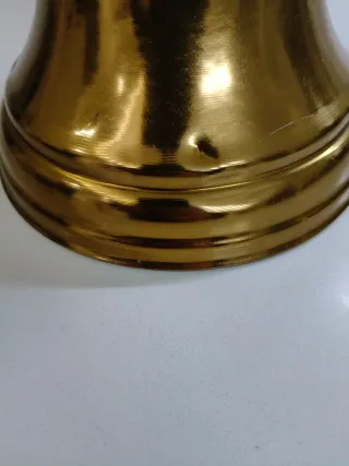 Portaombrelli vintage ottone dorato