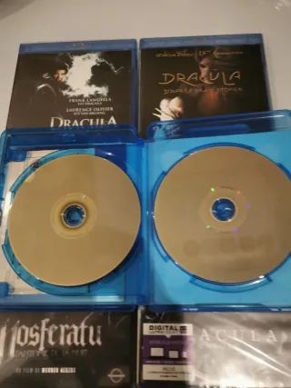 5 Blu-ray precintados (Inglés/Francés)