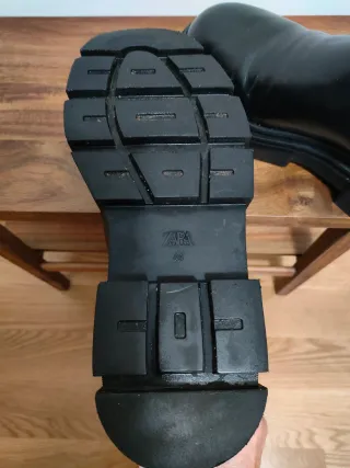 Botines Chelsea Zara Hombre Negro