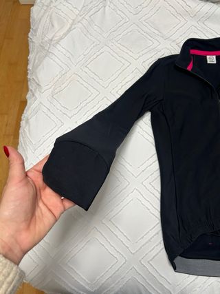 Maillot Ciclismo Mujer Negro talla M