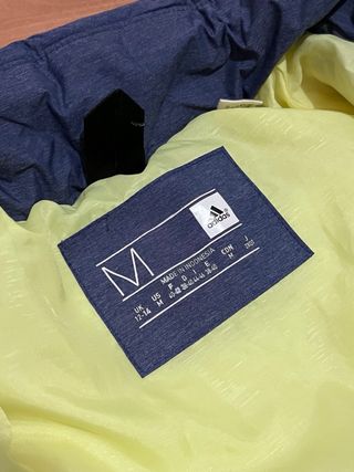 Chaqueta Nike Azul Talla M Cremallera Verde