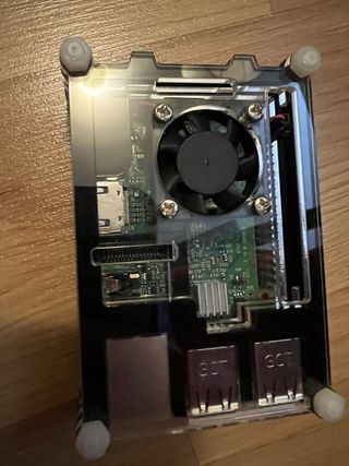 Raspberry Pi 3B + Carcasa Ventilador Interruptor