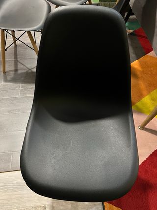 Pack de 4 Sillas Tower Nórdica Patas de Madera