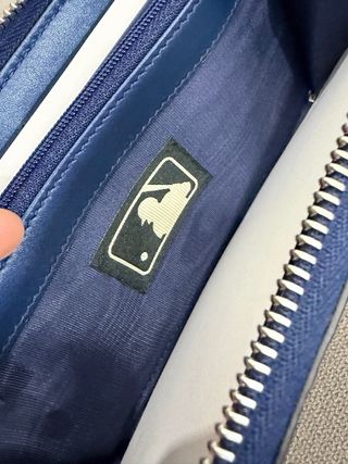 Portacarte Gucci Blu NY Yankees