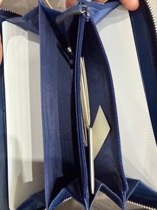 Portacarte Gucci Blu NY Yankees