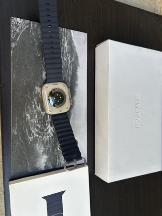Apple Watch Ultra Plata y Azul Marino