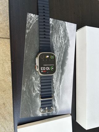 Apple Watch Ultra Plata y Azul Marino