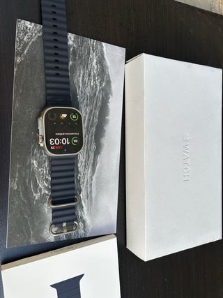 Apple Watch Ultra Plata y Azul Marino