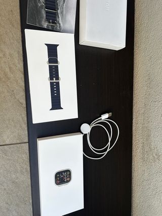 Apple Watch Ultra Plata y Azul Marino