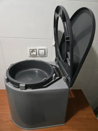 WC Químico Giganplast para Camper Gris