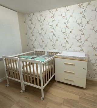 Cuna Nordika MiCuna 60x120 + Colchón