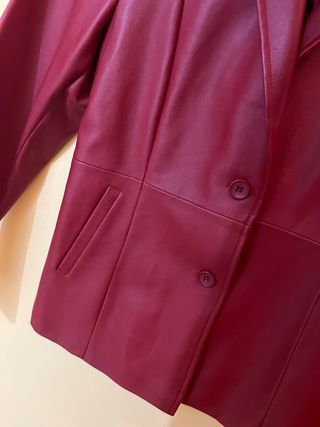 Chaqueta LIDA Roja polipiel