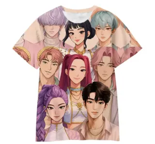 Camisetas K-Pop varios modelos y tallas