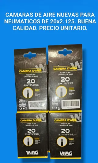 Cámaras de aire para BMX 20x2.125