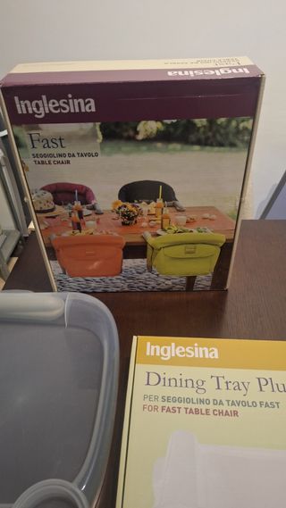 Asiento mesa y bandeja bebé Inglesina portátil