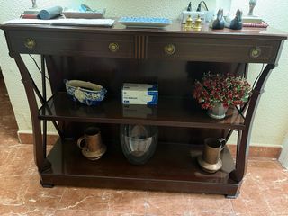Mueble recibidor/consola madera