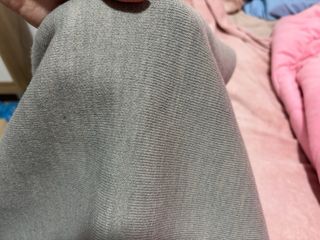 Jersey gris manga larga