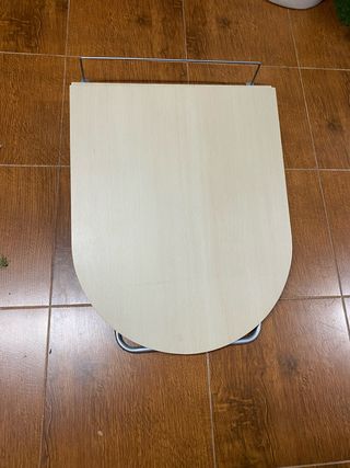 Mesa plegable madera y metal