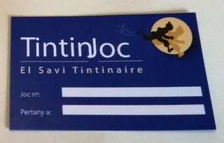 TRIVIAL TINTÍN (TINTINJOC, El savi tintinaire)
