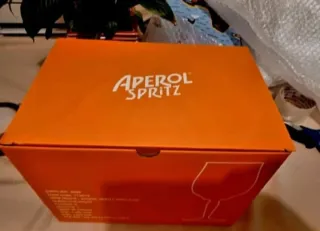 Calici Aperol Spritz Set 6 Pezzi Nuovi