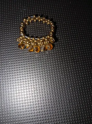 Conjunto Bisutería Antigua Dorada