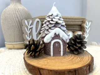 Vela artesanal casa pino aromática