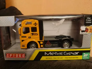 Camión de Juguete Metal Gear SPIDKO Negro