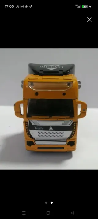 Camión de Juguete Metal Gear SPIDKO Negro