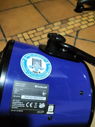 Cañón de aire Einhell 3000W