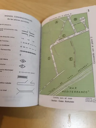 Guia urbana Barcelona 1967