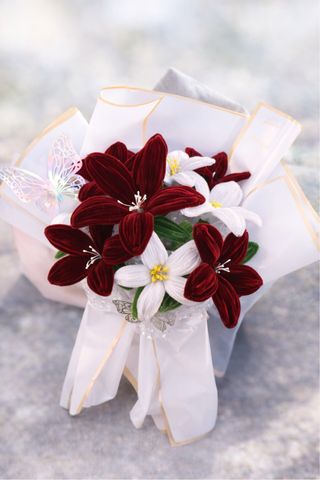 Ramo de flores limpiapipas personalizado