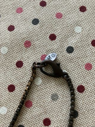 Collar largo con borla