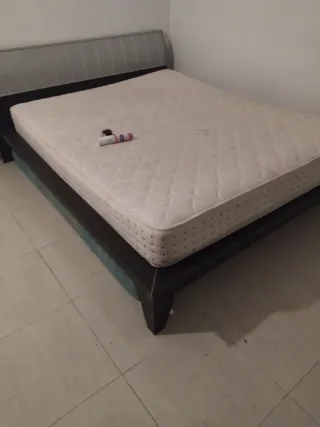 Somier + Estructura Cama + Colchón