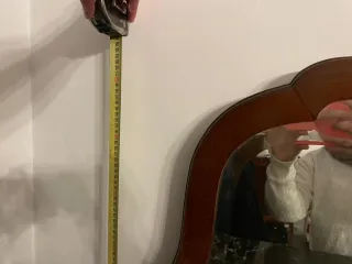 Aparador antiguo madera con mármol