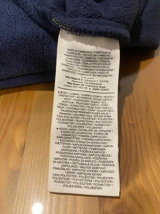 Sudadera Polar Nike Trail Mont Blanc