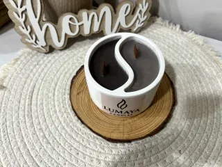 Vela Aromática Yin Yang Artesanal