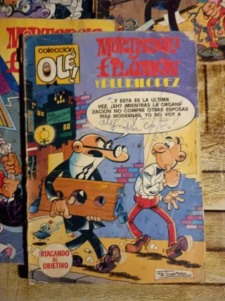 MORTADELO Y FILEMON LOTE 6+H.GILDA