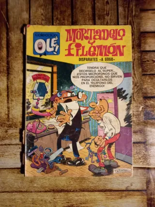MORTADELO Y FILEMON LOTE 6+H.GILDA