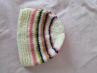 Gorro lana hecho a mano