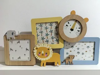 Marcos de fotos infantil animales selva